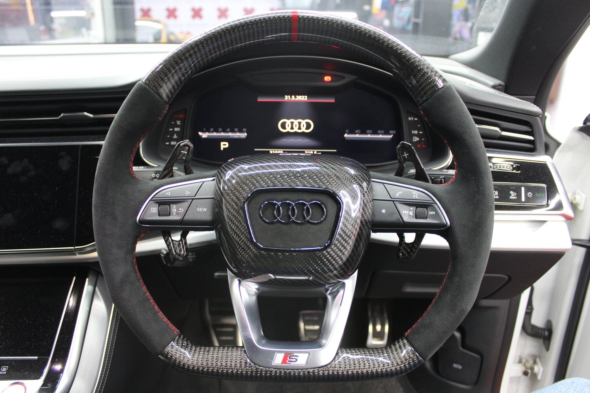 Audi RS3 Custom Steering Wheel