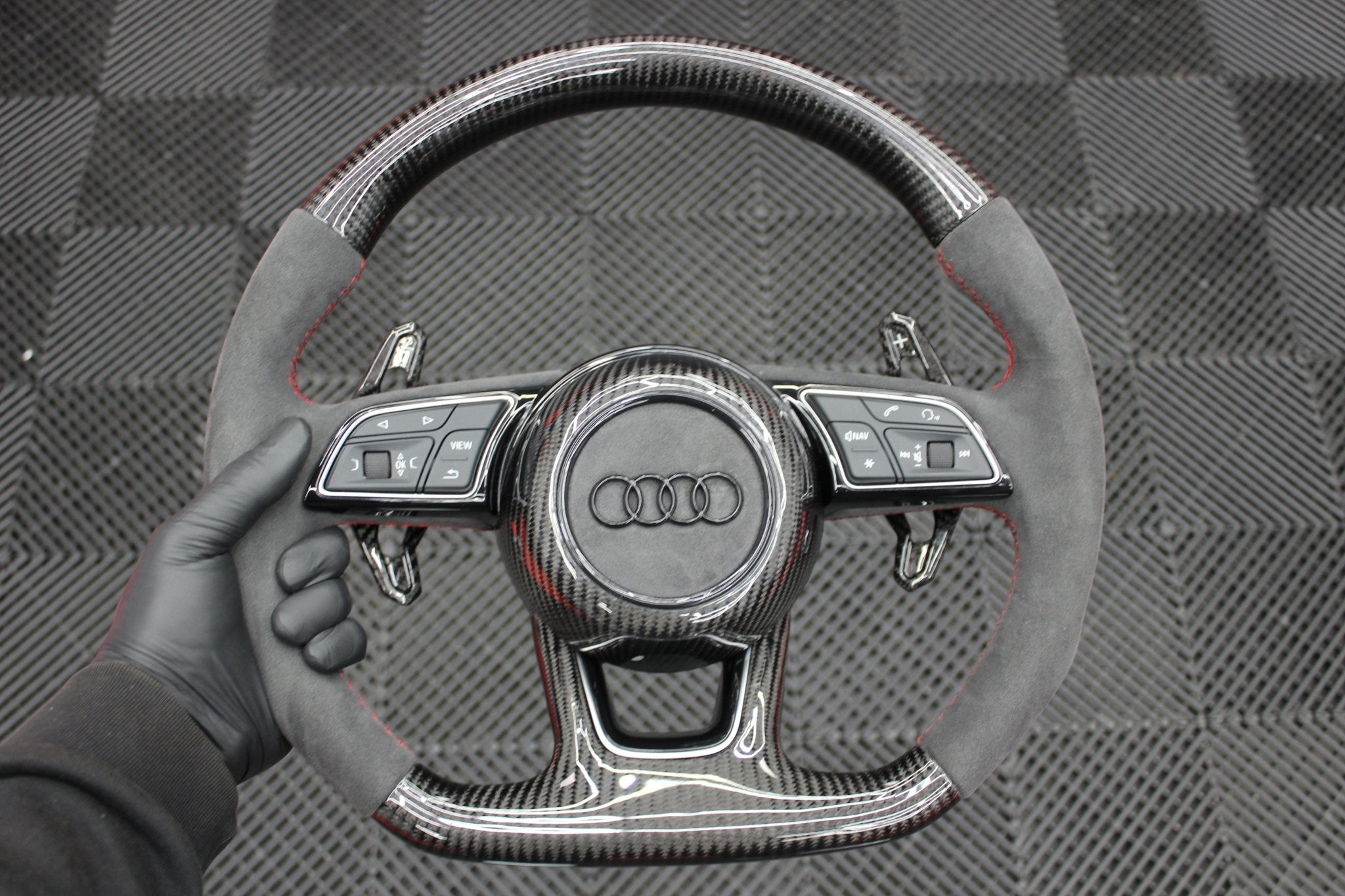 Audi Custom Airbag Cover - Berg Auto Design - Airbag Cover