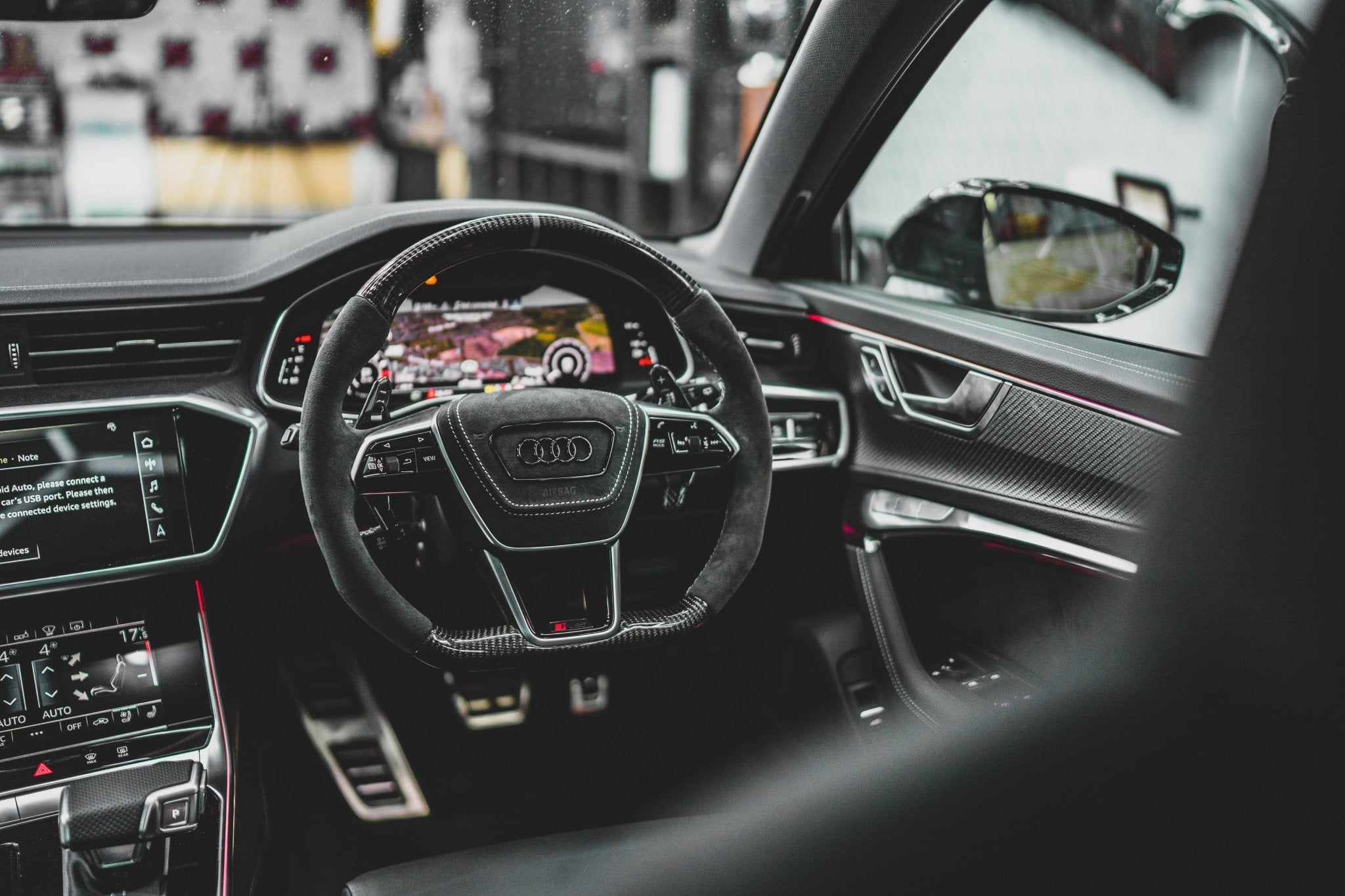 Audi Q8/SQ8/RSQ8 2019+ Custom Steering Wheel - Berg Auto Design -