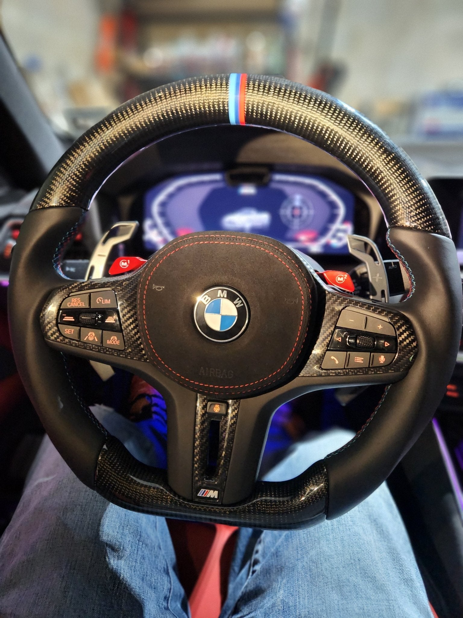 BMW M4 G80 Custom Steering Wheel - Berg Auto Design