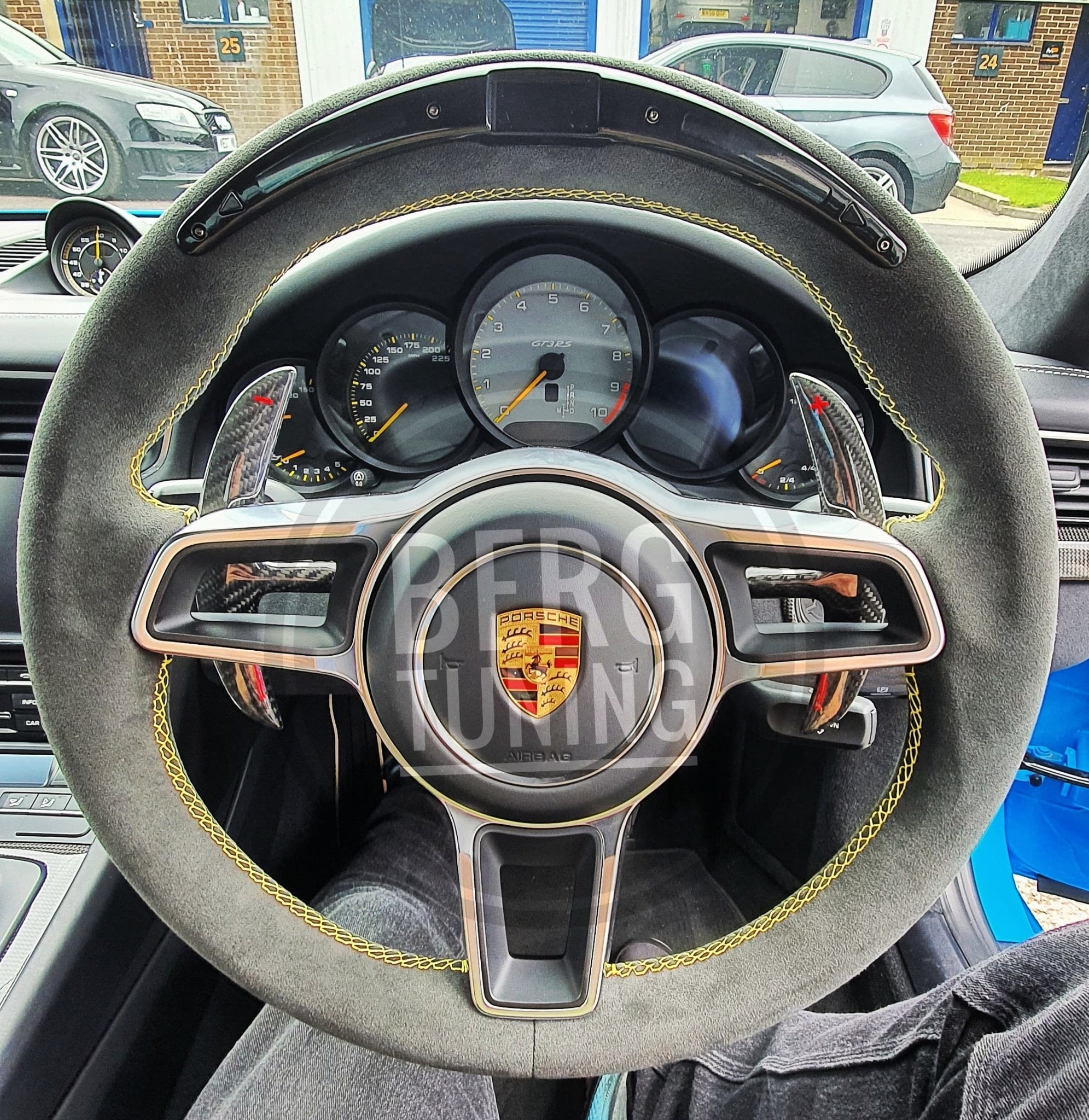 Porsche Custom Steering Wheel