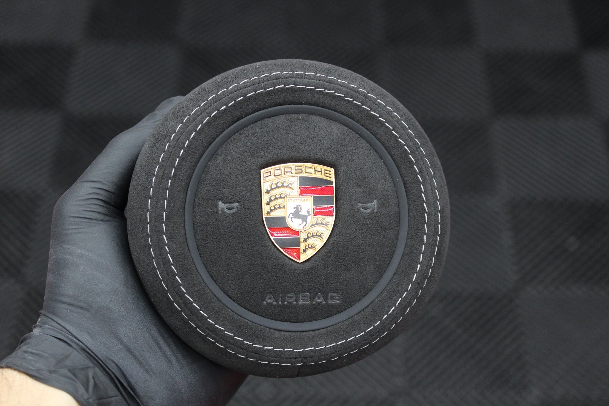 Porsche Custom airbag cover